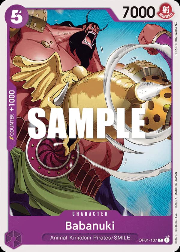 Babanuki OP01-107 Standard printing