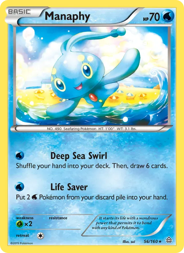 Manaphy 56/160 from Primal Clash