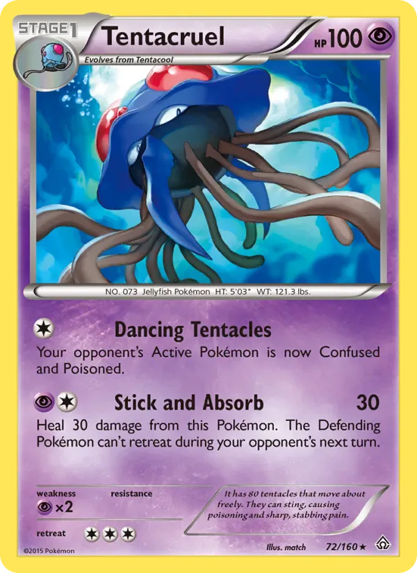 Tentacruel 72/160 from Primal Clash