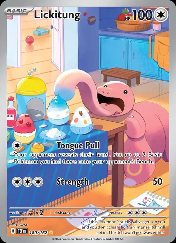 Lickitung 180/162 from Temporal Forces