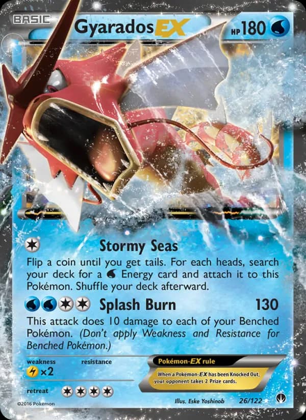 Gyarados EX 26/122 from BREAKpoint