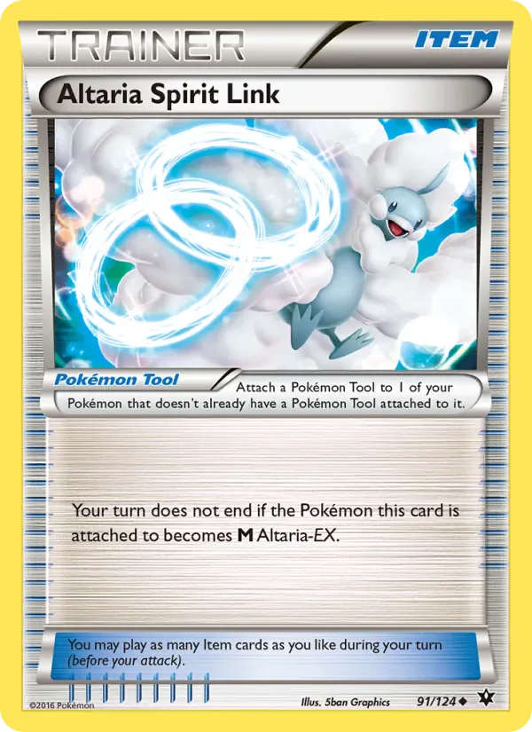 Altaria Spirit Link 91/124 from Fates Collide