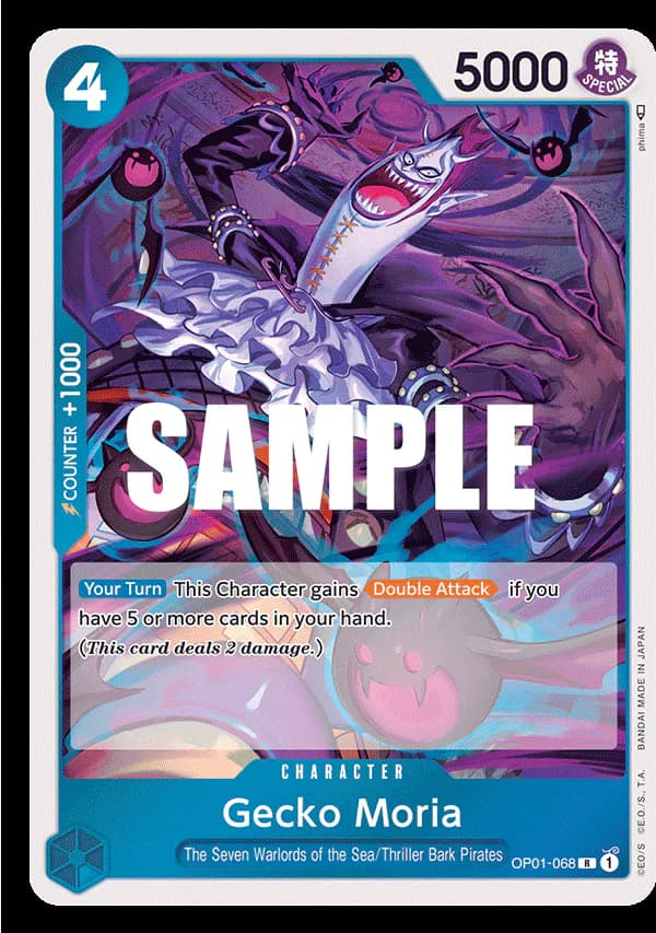Gecko Moria OP01-068 Standard printing
