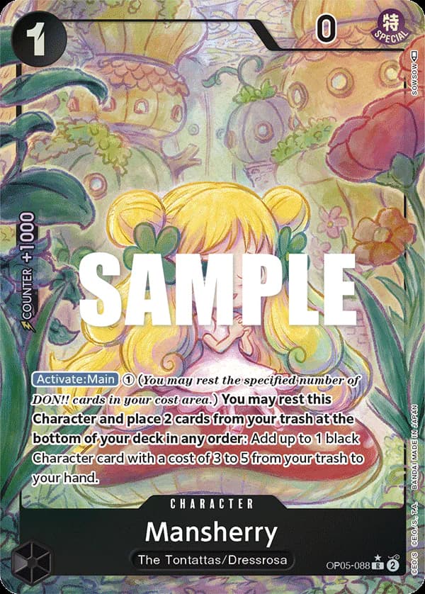 Mansherry OP05-088 Official alternate printing 1