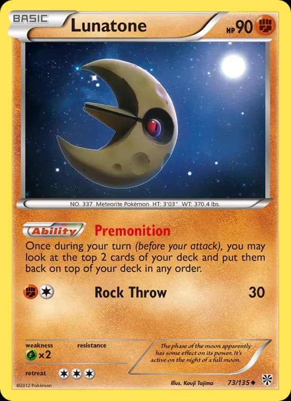 Lunatone 73/135 from Plasma Storm