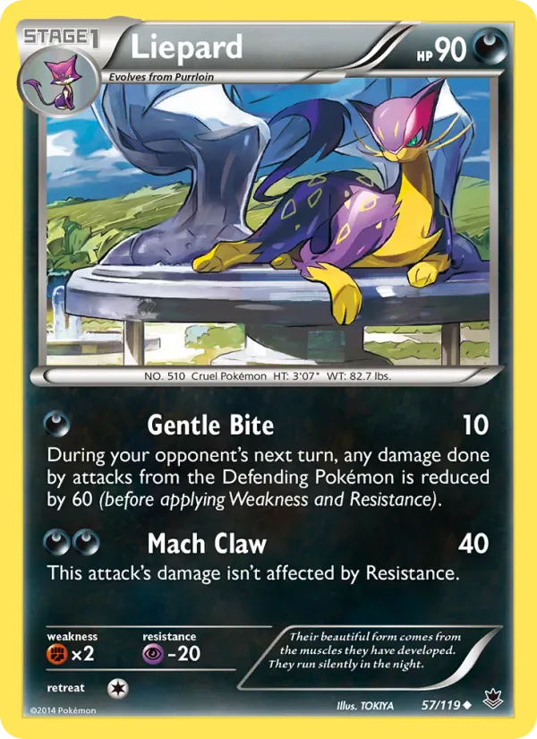 Liepard 57/119 from Phantom Forces