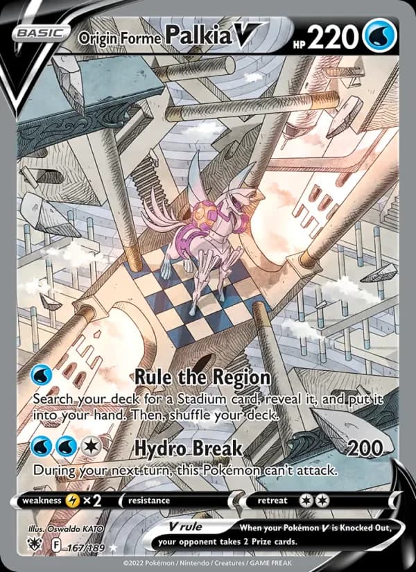 Origin Forme Palkia V 167/189 from Astral Radiance