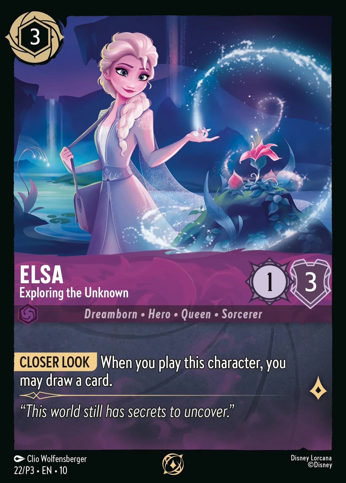 Elsa - Exploring the Unknown 22/P3 from Whispers in the Well