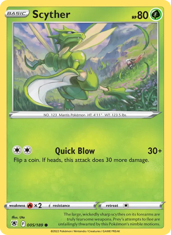 Scyther 005/189 from Astral Radiance