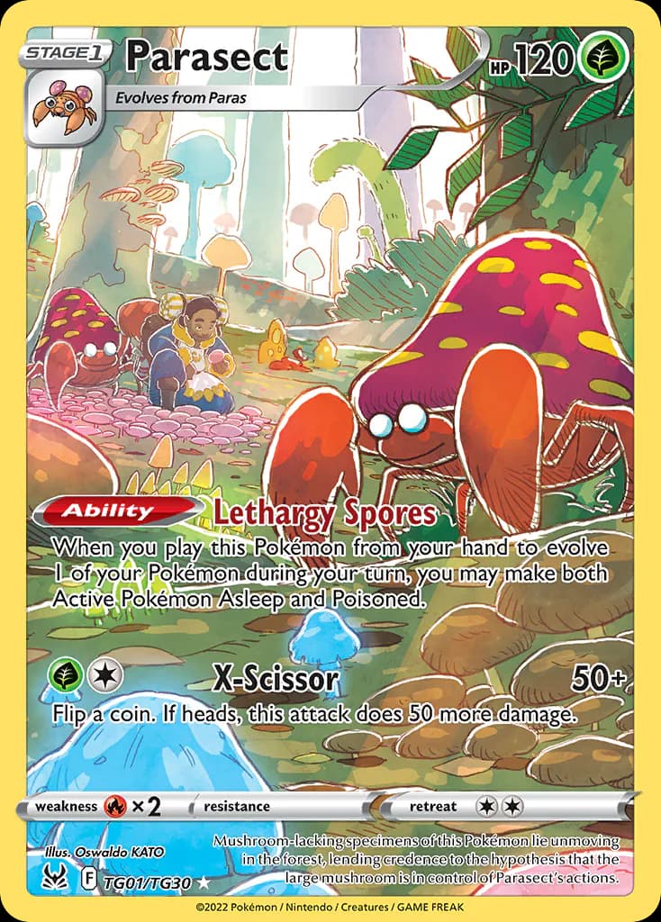 Parasect TG01/TG30 from Lost Origin