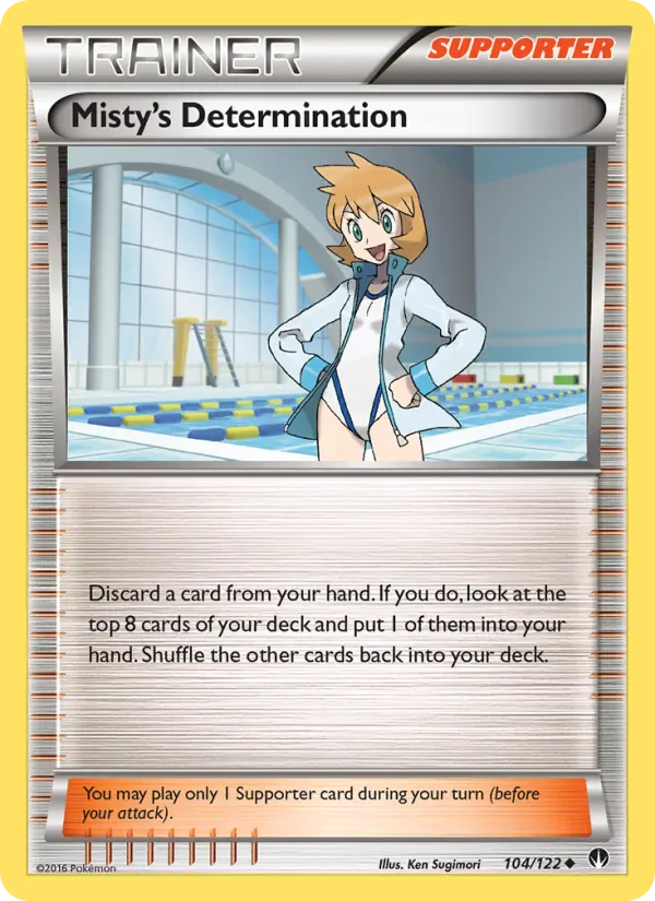 Misty's Determination 104/122 from BREAKpoint