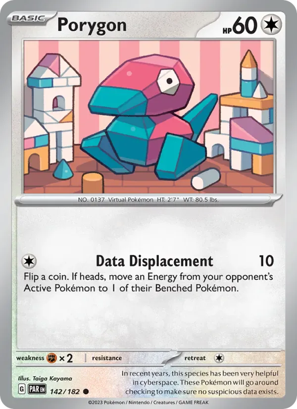 Porygon 142/182 from Paradox Rift