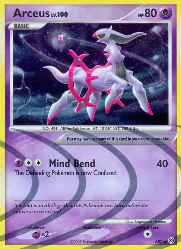 Arceus AR7/99 from Arceus