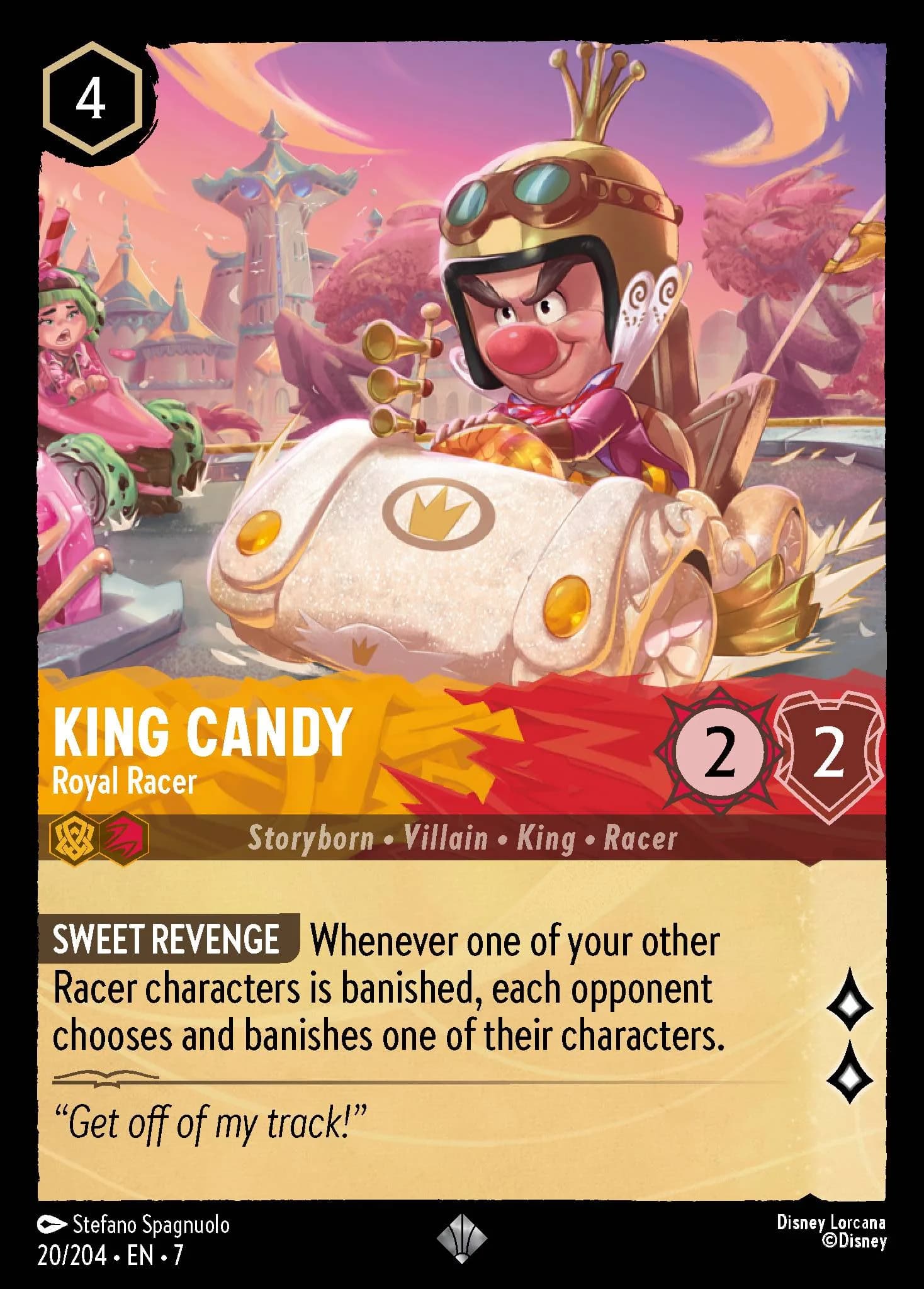 King Candy - Royal Racer 20/204 from Archazia's Island