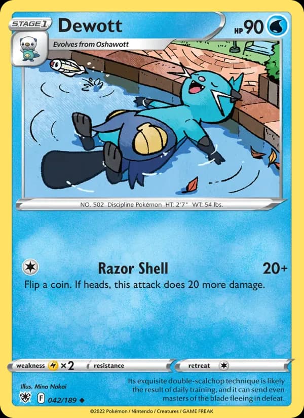 Dewott 042/189 from Astral Radiance