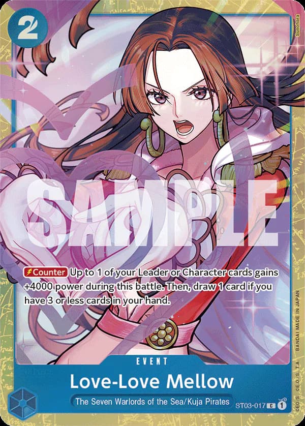 Love-Love Mellow ST03-017 Official alternate printing 1