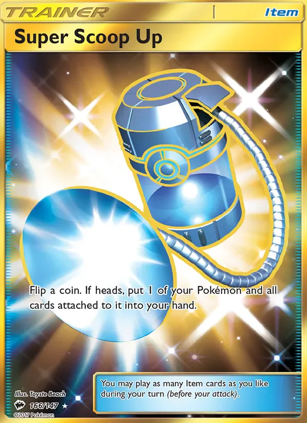 Super Scoop Up 166/147 from Burning Shadows