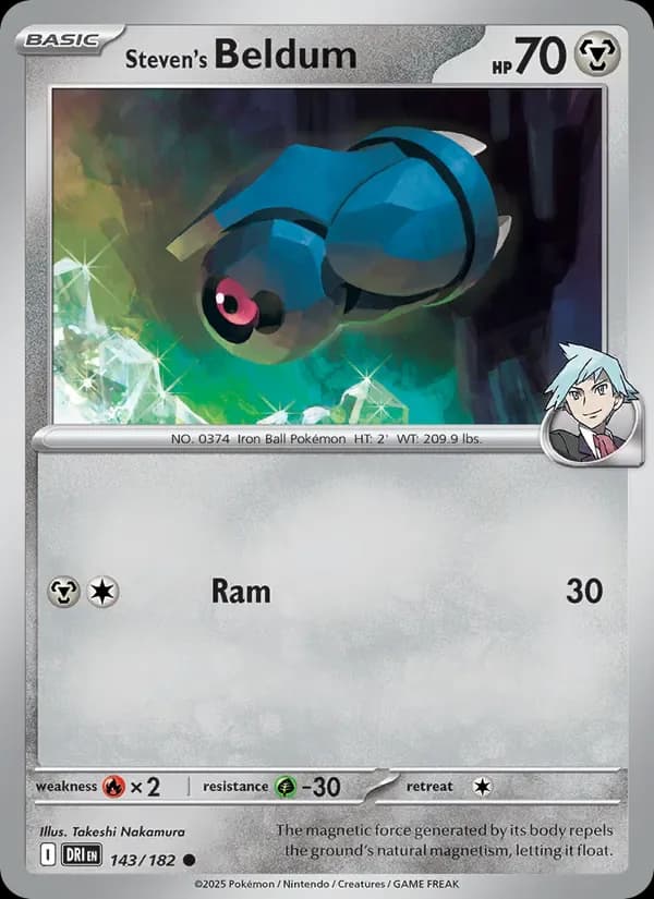 Steven's Beldum 143/182 from Destined Rivals