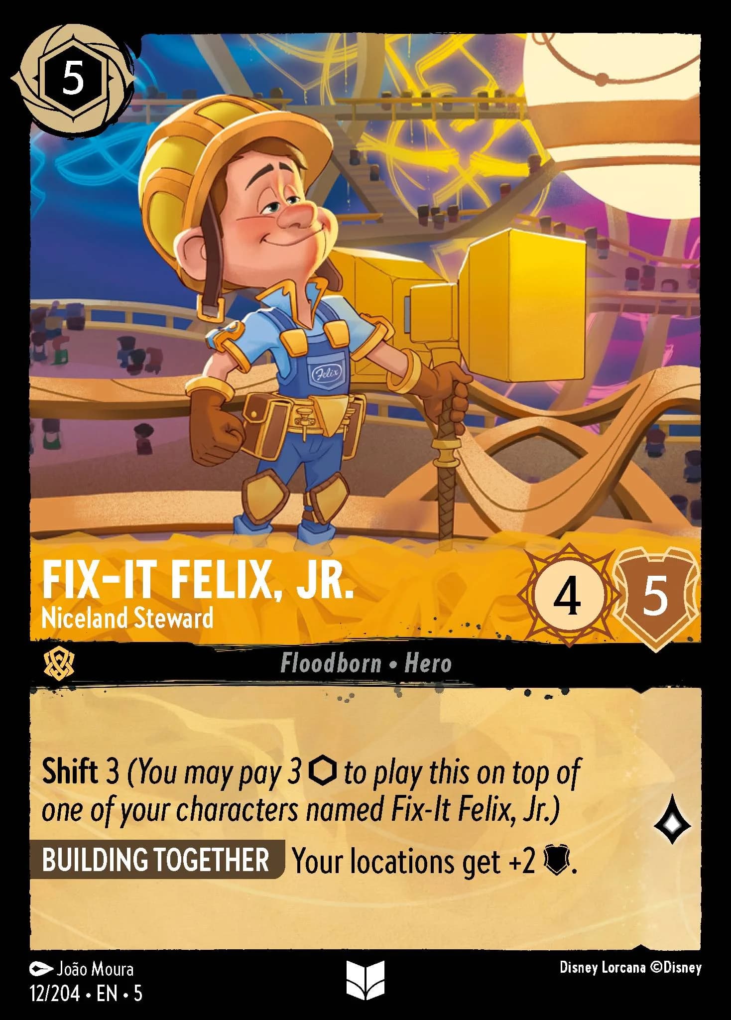 Fix-It Felix, Jr. - Niceland Steward 12/204 from Shimmering Skies
