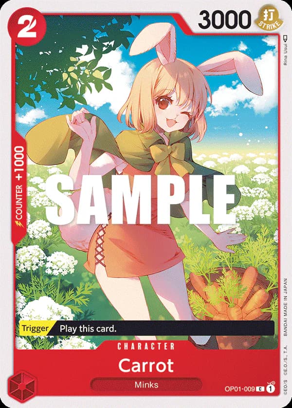 Carrot OP01-009 Standard printing