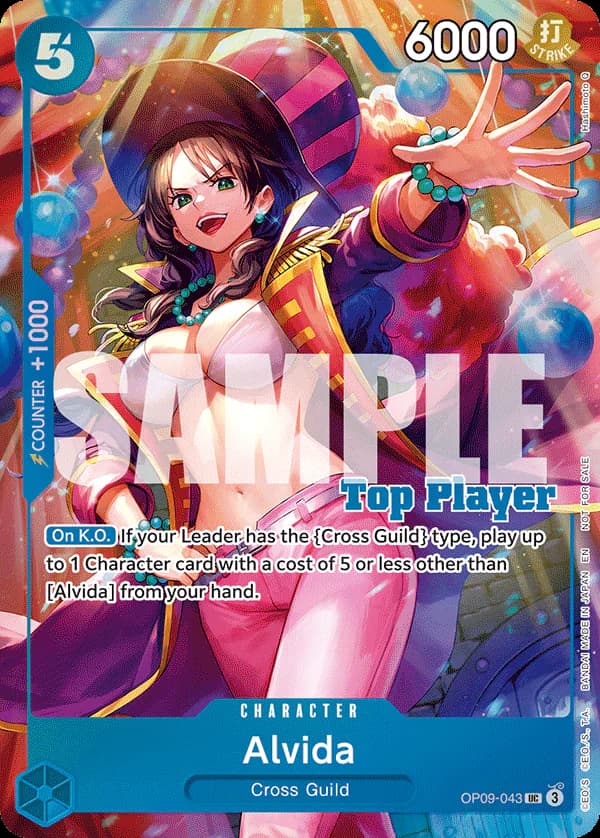 Alvida OP09-043 Official alternate printing 1