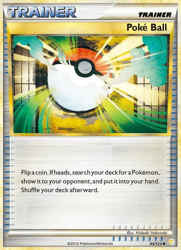 Poké Ball 95/123 from HeartGold & SoulSilver