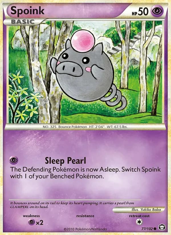 Spoink 77/102 from Triumphant