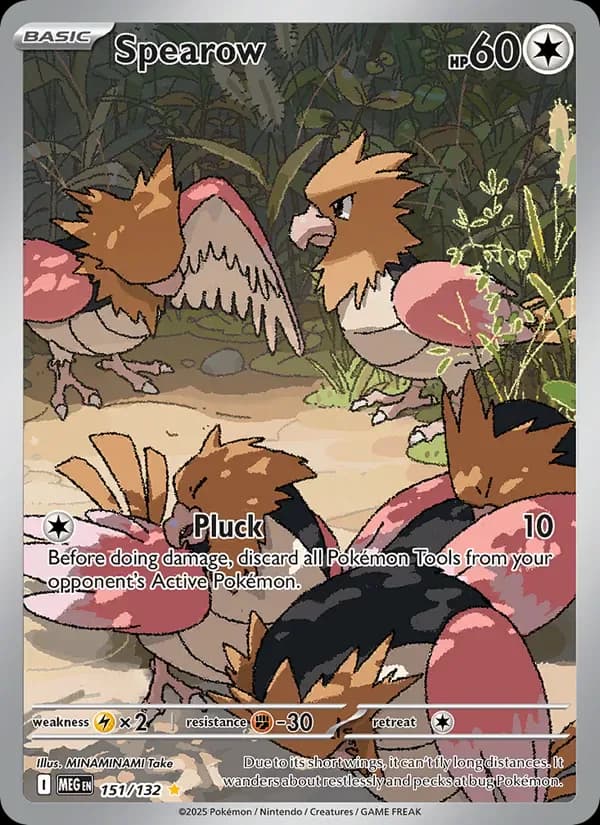 Spearow 151/132 from Mega Evolution