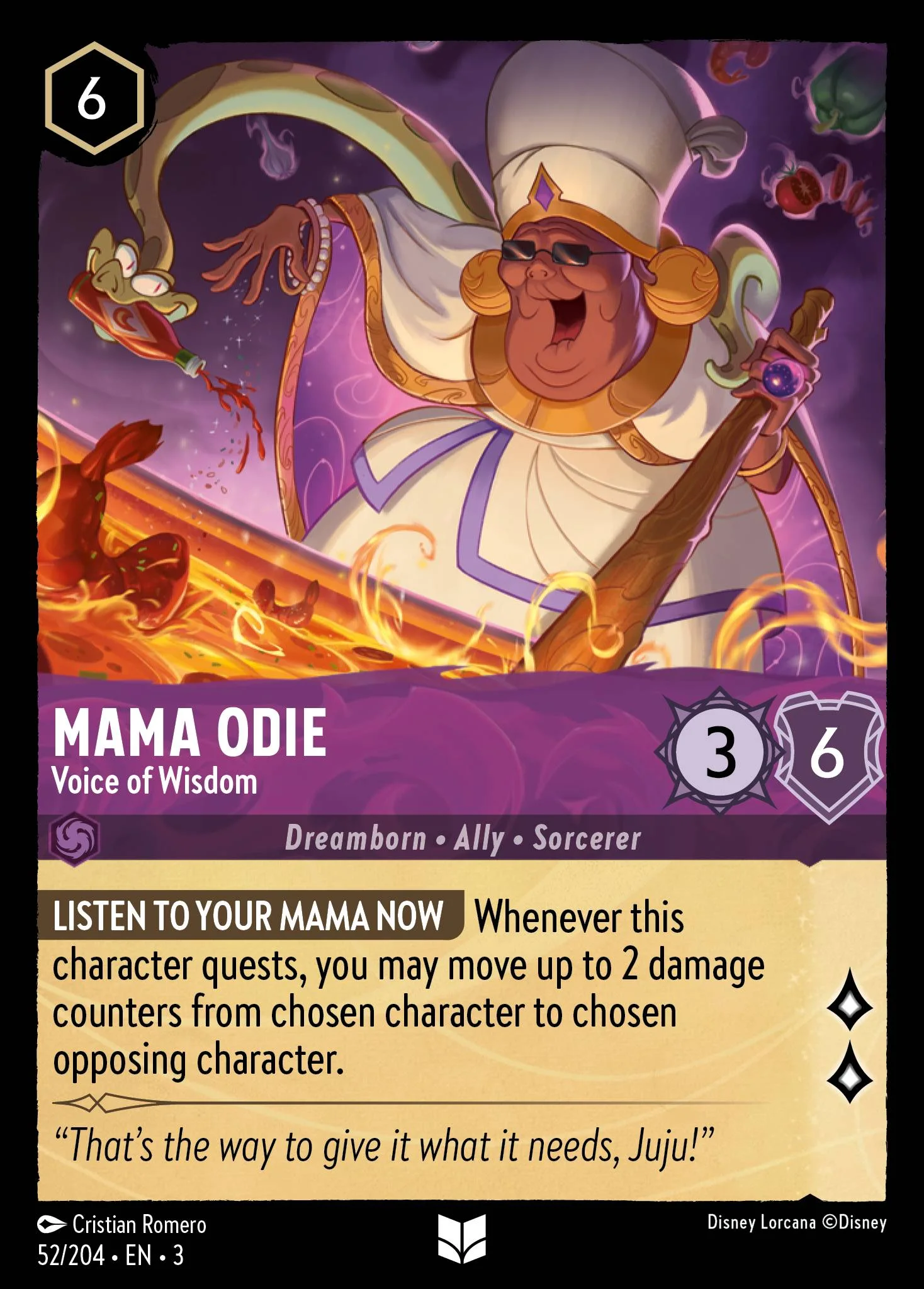 Mama Odie - Voice of Wisdom 52/204 from Into the Inklands