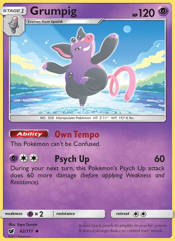 Grumpig 42/111 from Crimson Invasion