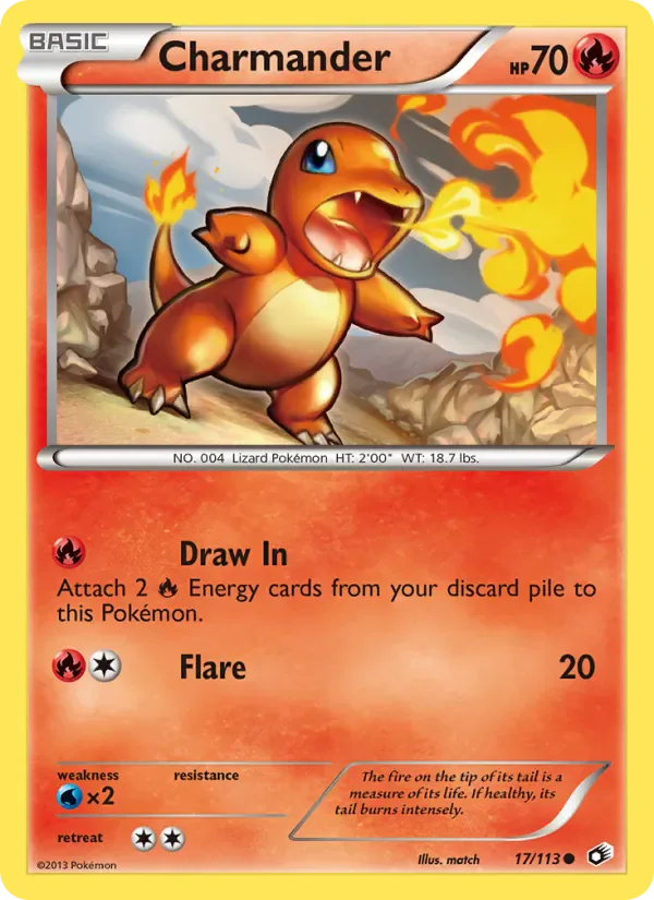 Charmander 17/113 from Legendary Treasures