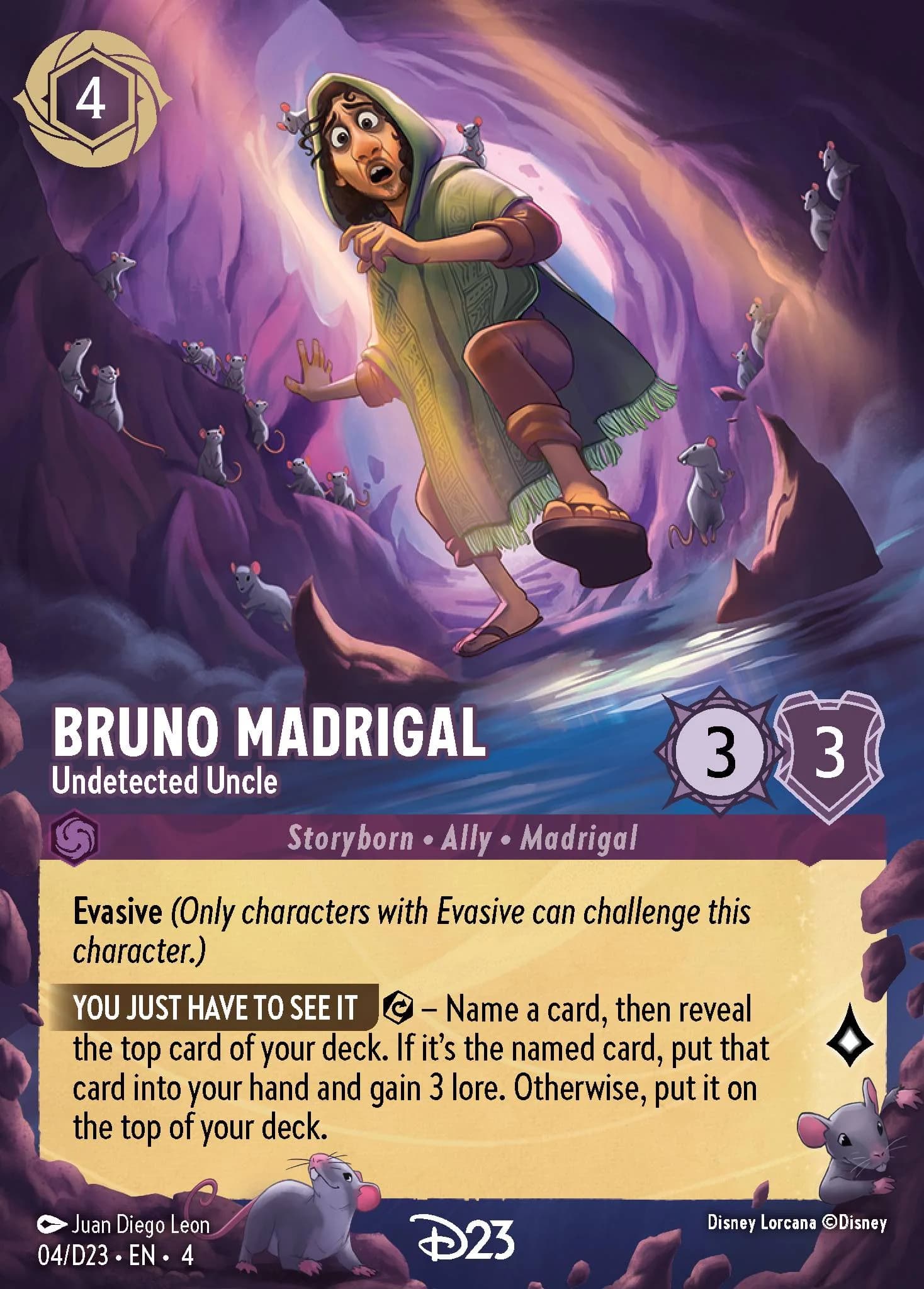 Bruno Madrigal - Undetected Uncle 04/D23 from Ursula's Return