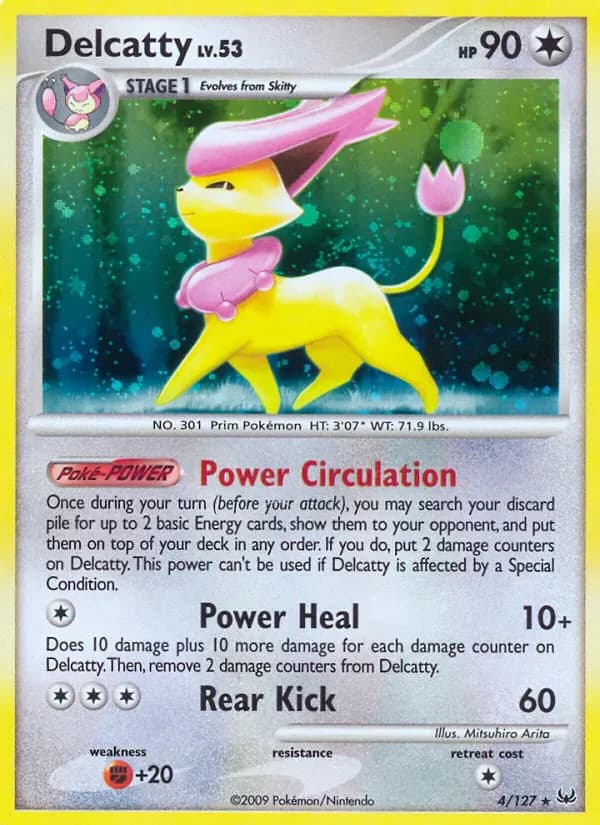 Delcatty 4/127 from Platinum
