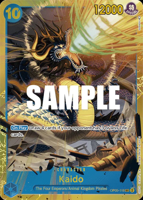 Kaido OP05-118 Standard printing