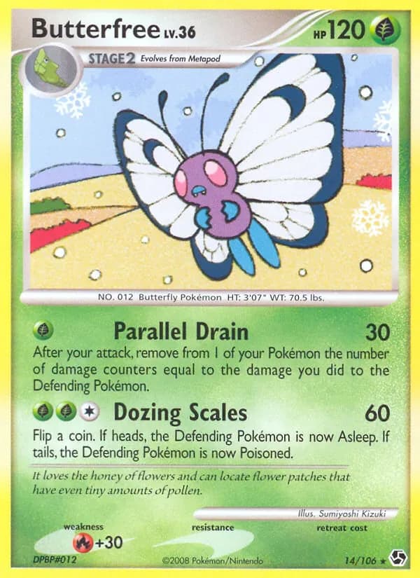 Butterfree 14/106 from Great Encounters