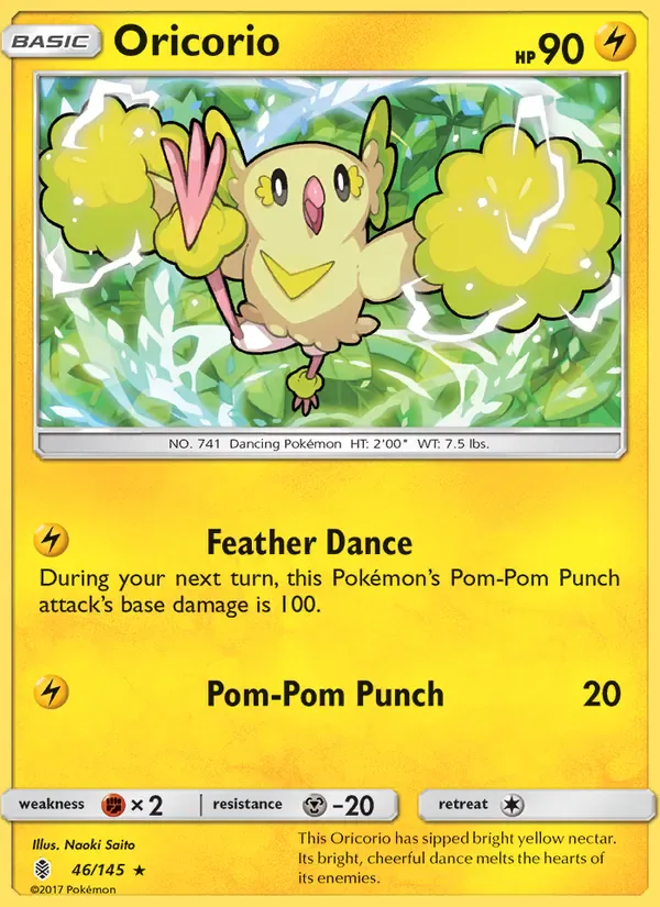 Oricorio 46/145 from Guardians Rising