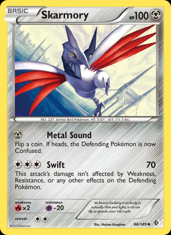 Skarmory 96/149 from Boundaries Crossed