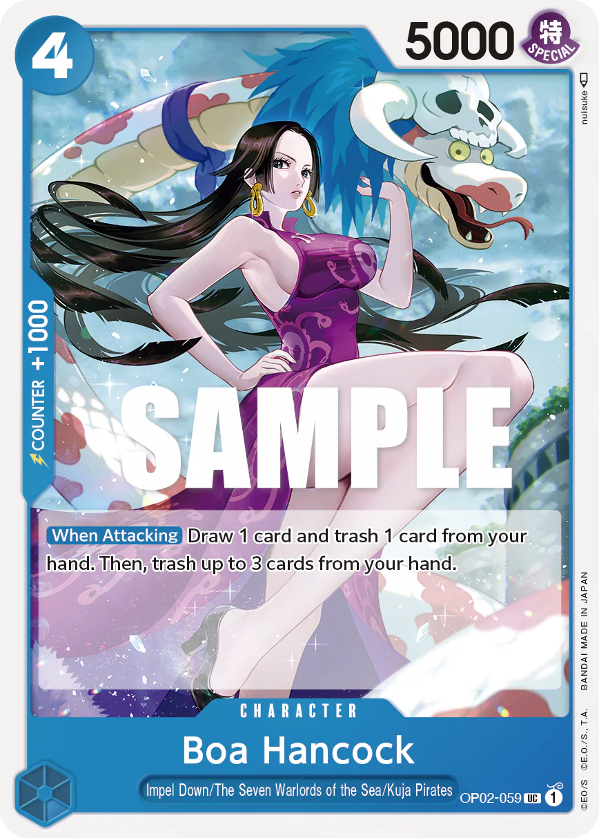 Boa Hancock OP02-059 Standard printing