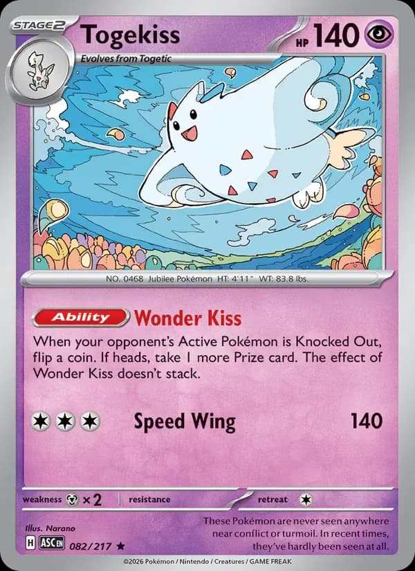 Togekiss 082/217 from Ascended Heroes