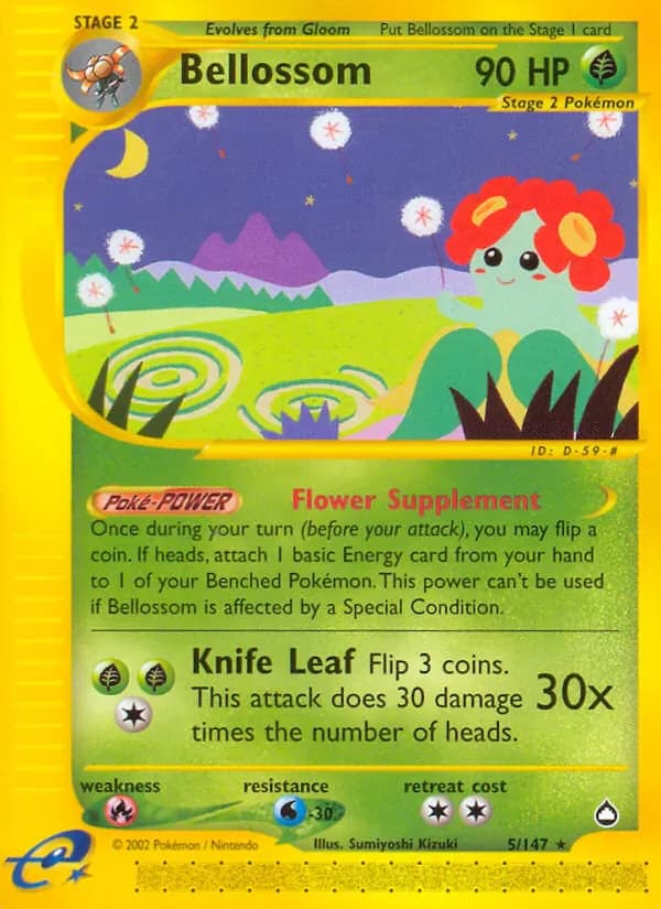 Bellossom 5/147 from Aquapolis
