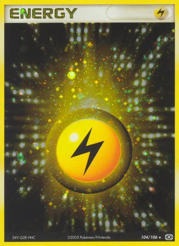 Lightning Energy 104/106 from EX Emerald