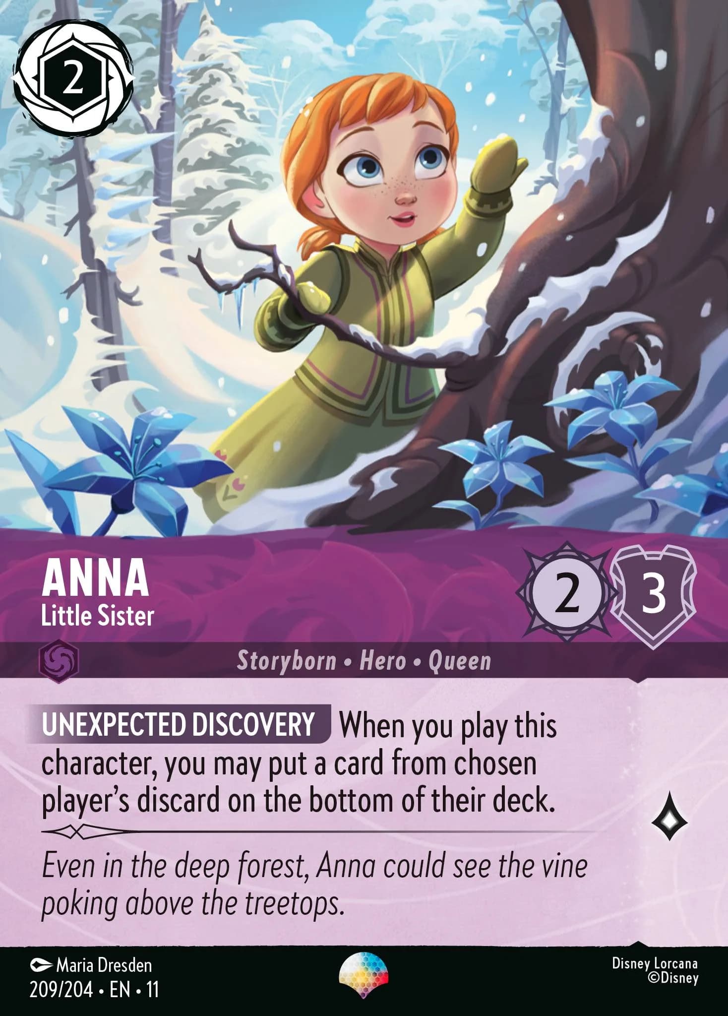 Anna - Little Sister 209/204 from Winterspell