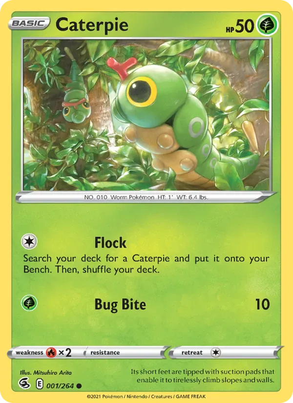 Caterpie 1/264 from Fusion Strike