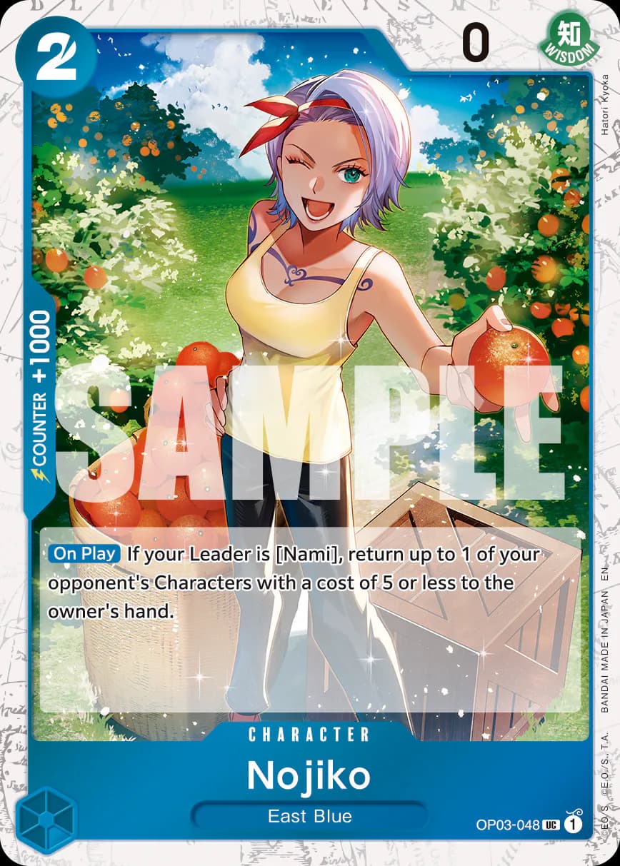 Nojiko OP03-048 Official alternate printing 1