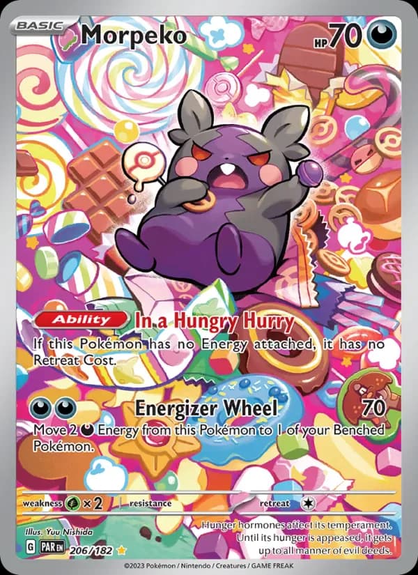 Morpeko 206/182 from Paradox Rift