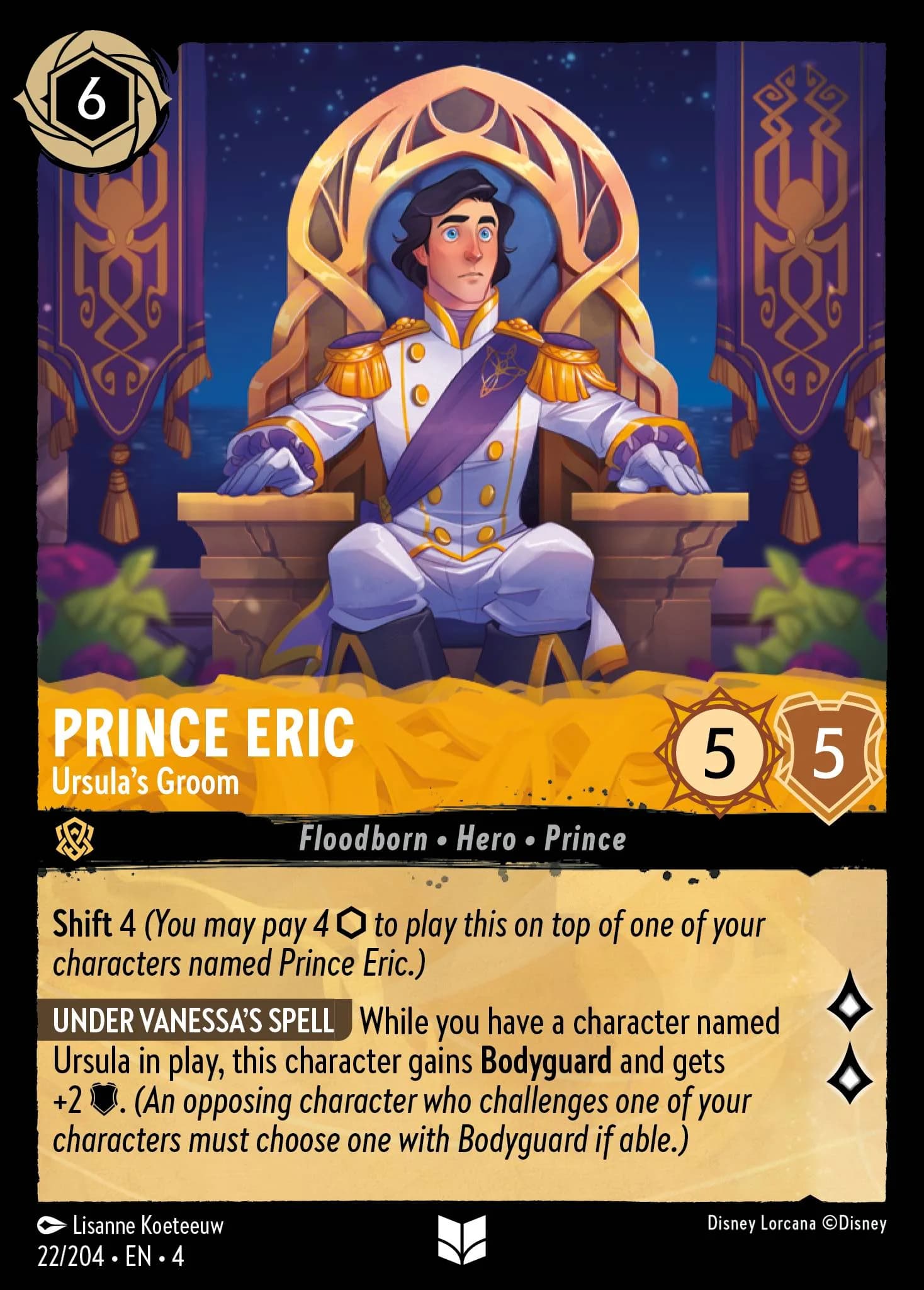 Prince Eric - Ursula's Groom 22/204 from Ursula's Return