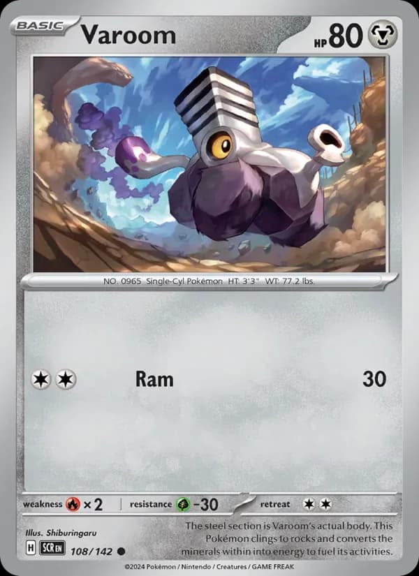 Varoom 108/142 from Stellar Crown