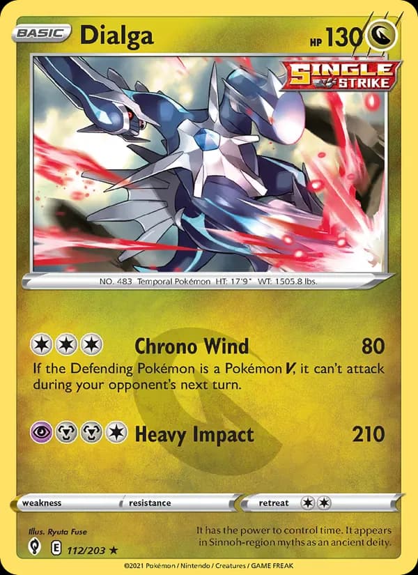 Dialga 112/203 from Evolving Skies