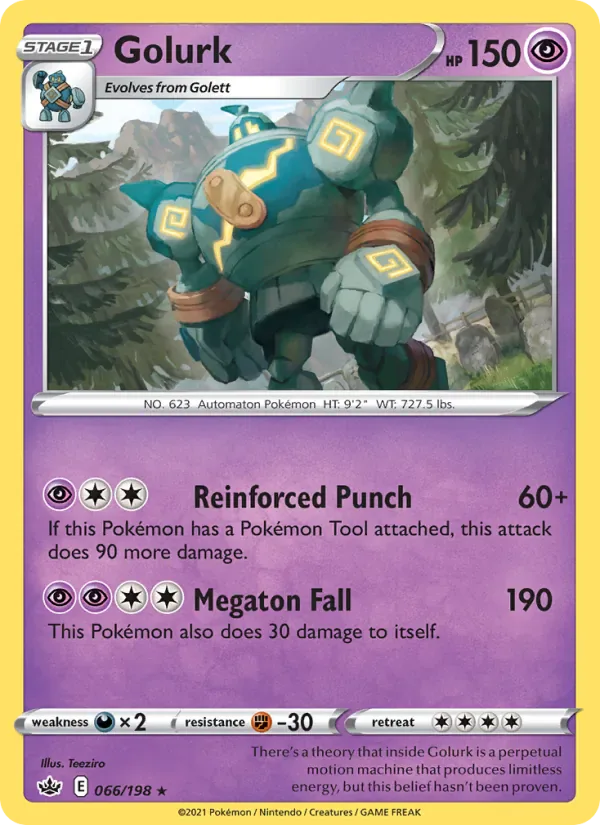 Golurk 66/198 from Chilling Reign