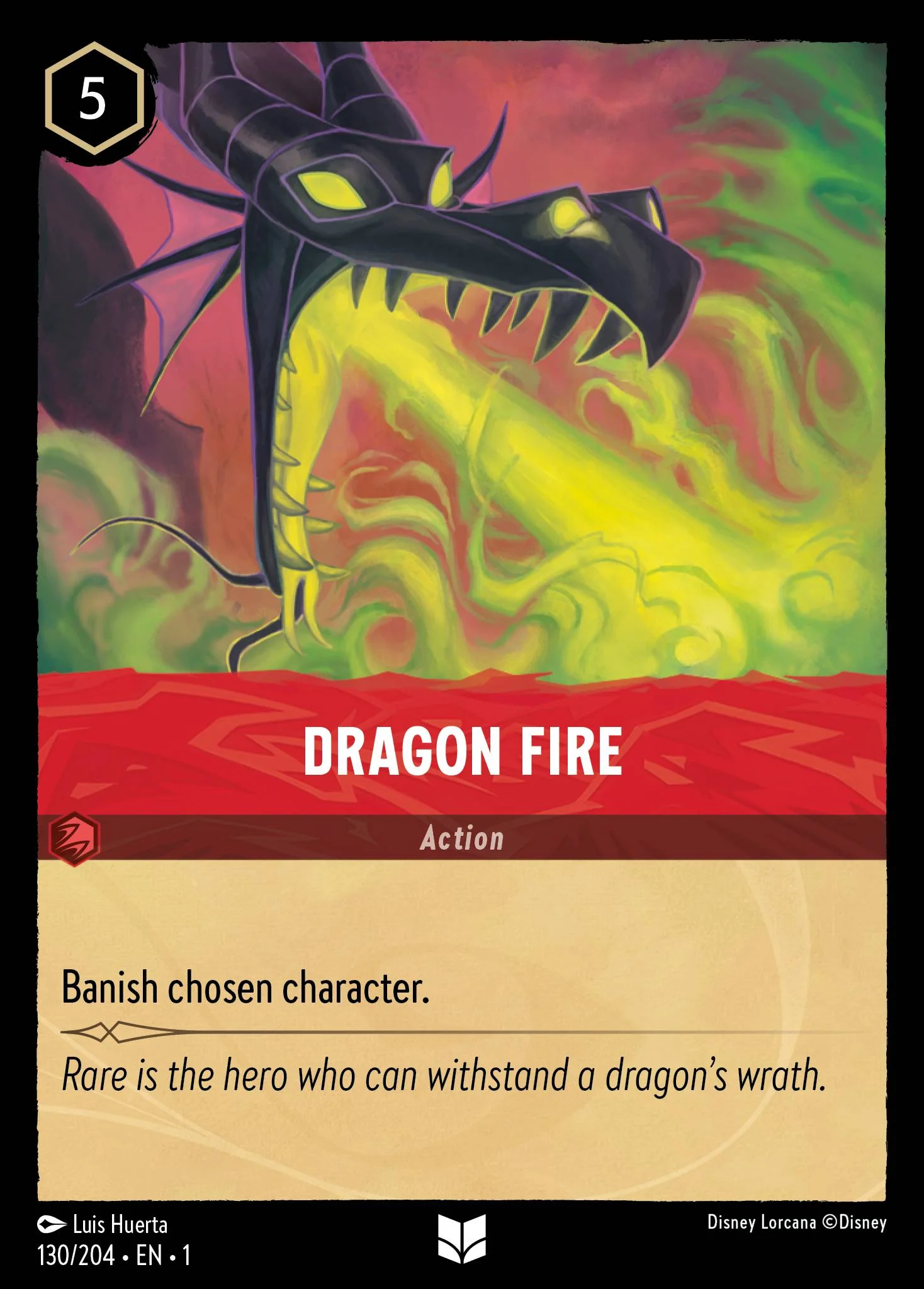 Dragon Fire 130/204 from The First Chapter